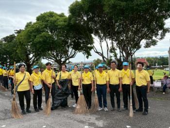 กิจกรรม  Big Cleaning Day เก็บขยะในแหล่งชุมชน และรักษาความสะอาดของแหล่งท่องเที่ยวภายในเขตต...